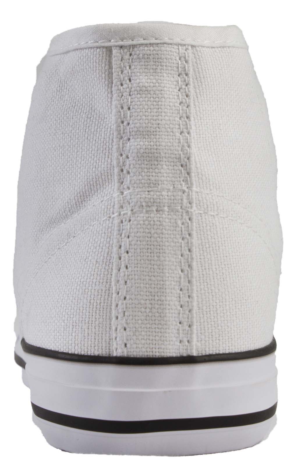 New Mens Womens Girls Boys Canvas Hi Tops Boots Lace Up Pumps High Tops